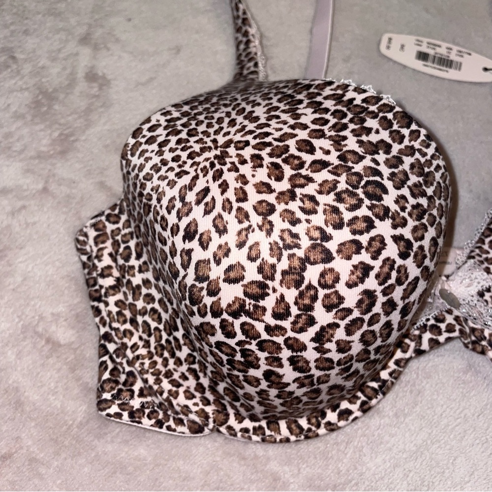 Victorias secret animal print lined perfect coverage bra size 34C - Picture 4 of 11
